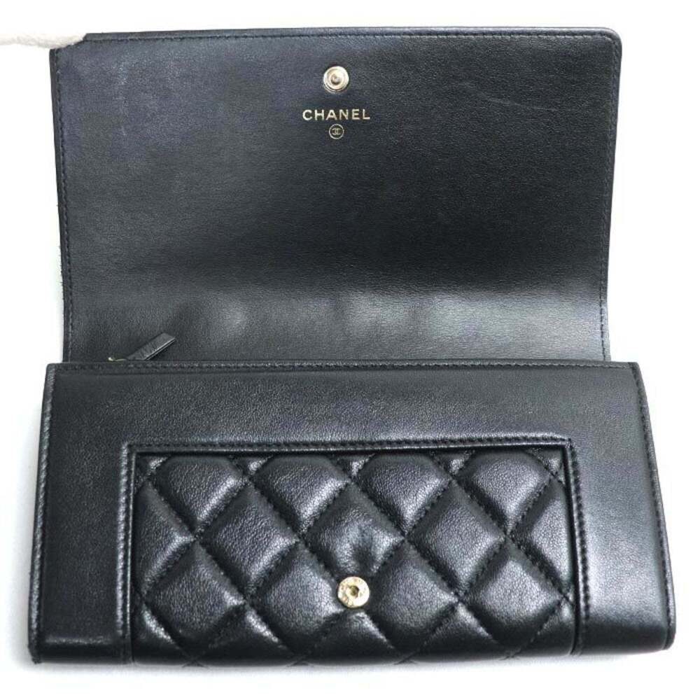 CHANEL Authentic Black Wallet - Picture 3 of 10